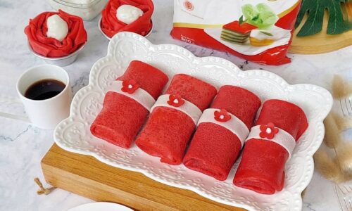 Dadar Gulung Isi Bubur Sumsum