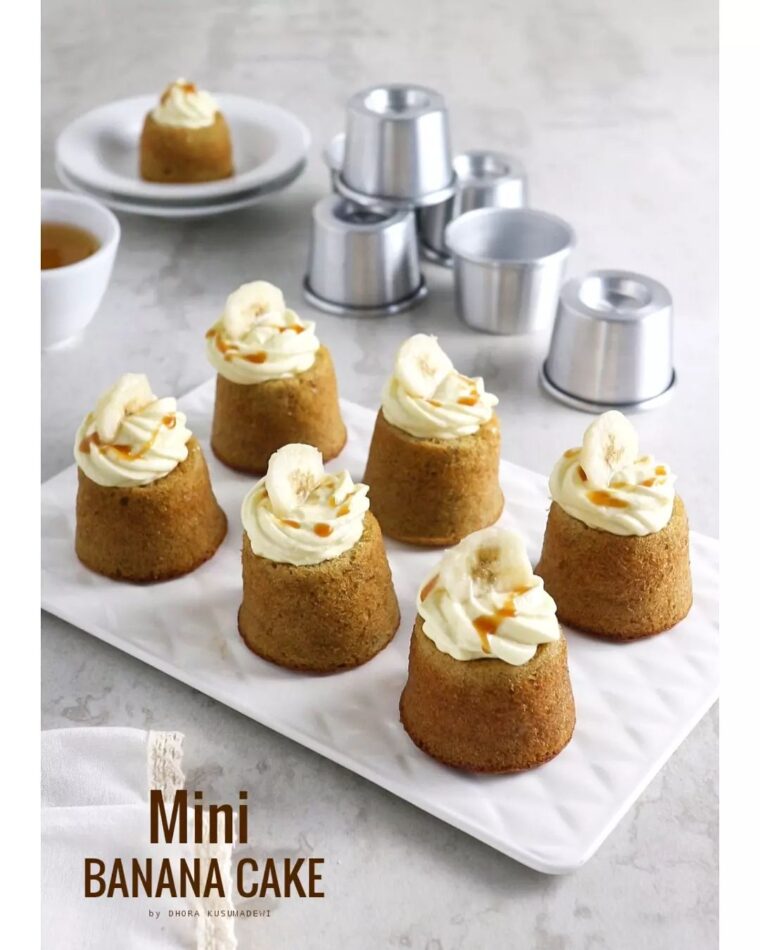 Resep Mini Banana Cake Dari dhora_kusumadewi