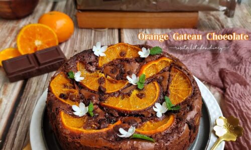 Orange Gateau Chocolate