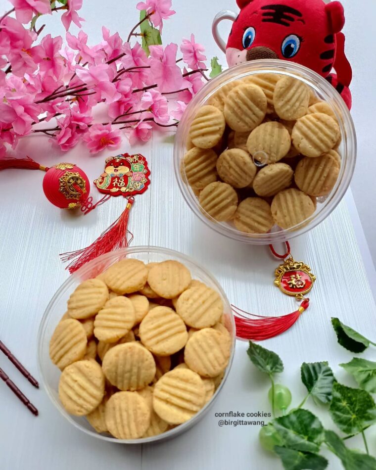 Resep Ornflake Cookies Dari birgittawang_