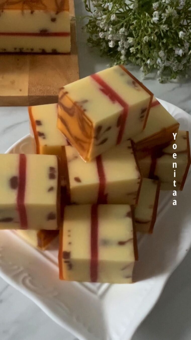 Resep Puding Lapis Marble Dari yoenitaa