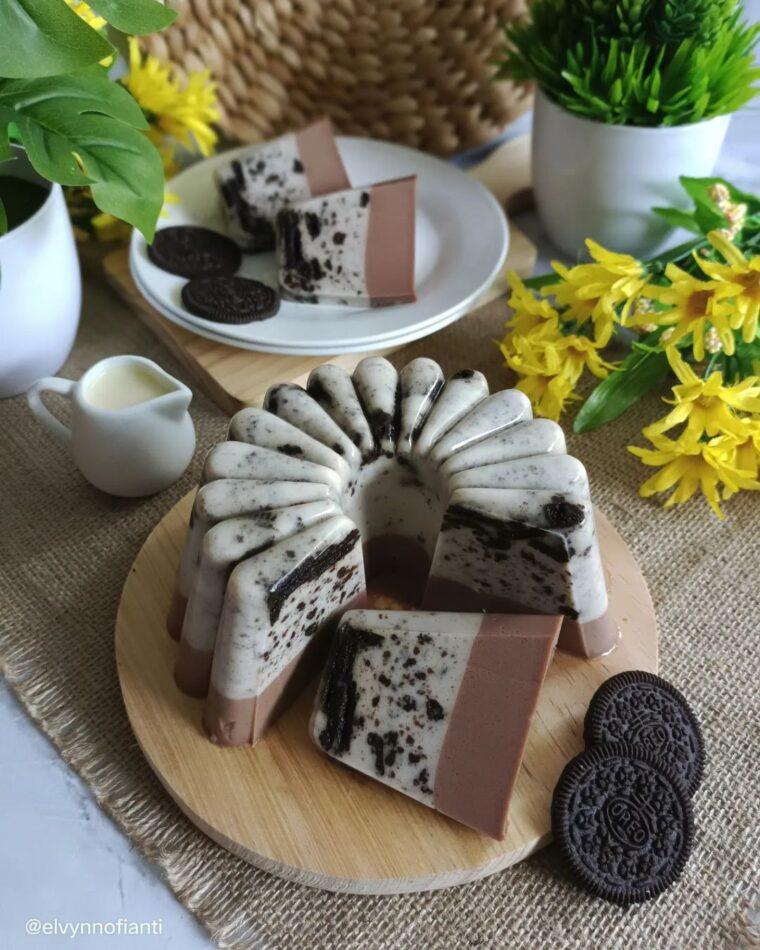 Resep Puding Lapis Oreo Milo Dari elvynnofianti