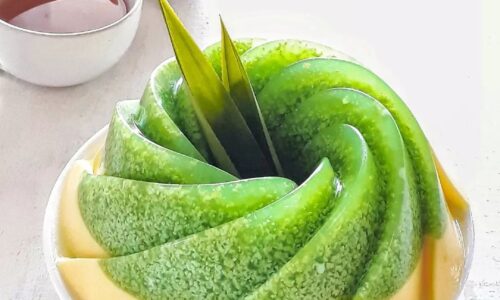 Puding Lumut Mentega