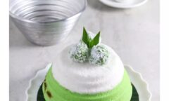 Resep Putu Ayu Pandan Gula Merah Dari dhora_kusumadewi