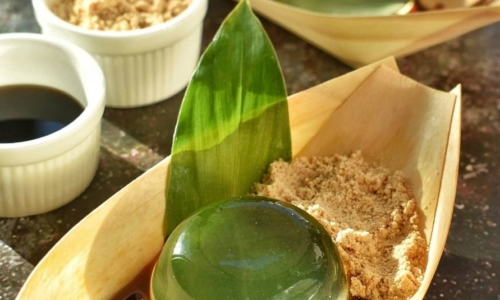 Raindrop Cake/mizu Singen Mochi - Kue dari Kedelai