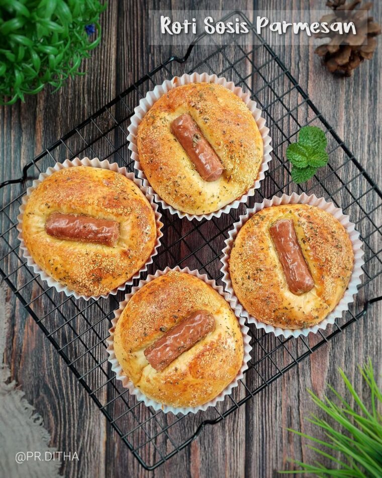 Resep Roti Sosis Parmesan Dari pr.ditha