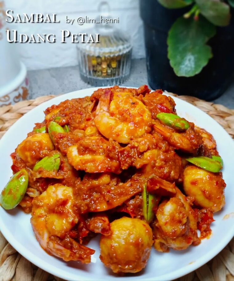 Resep Sambal Udang Petai Dari lim_henni