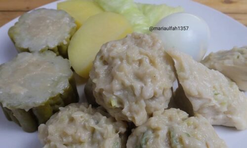 Siomay Keriting - Masakan dari Tepung Sagu