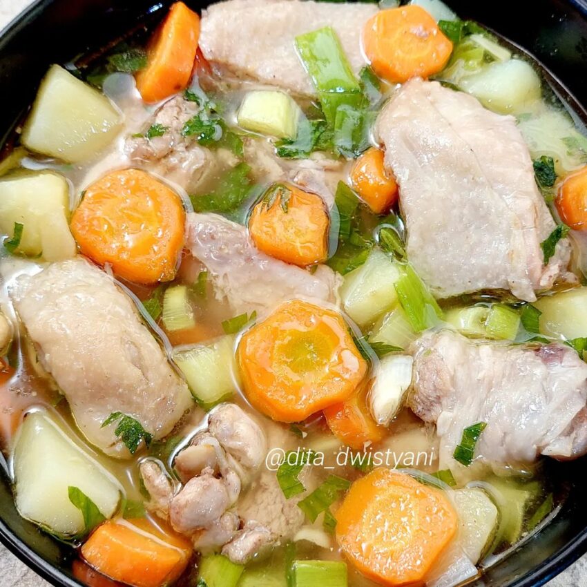 Resep Sop Ayam Sayur Dari Dita Dwistyani