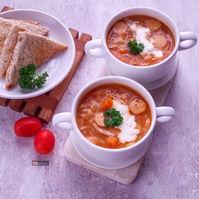 Resep Sup Tomat Merah Dari qiutin.kitchen