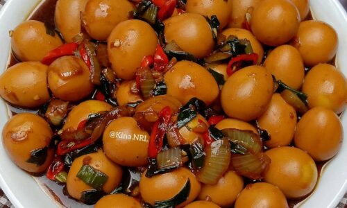 Tumis Telur Puyuh - Masakan dari Telur Puyuh