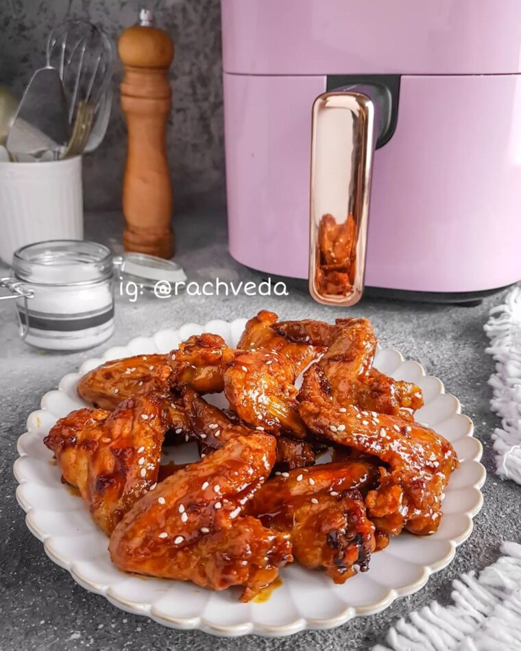 Resep Air Fryer Korean Chicken Wings Dari rachveda