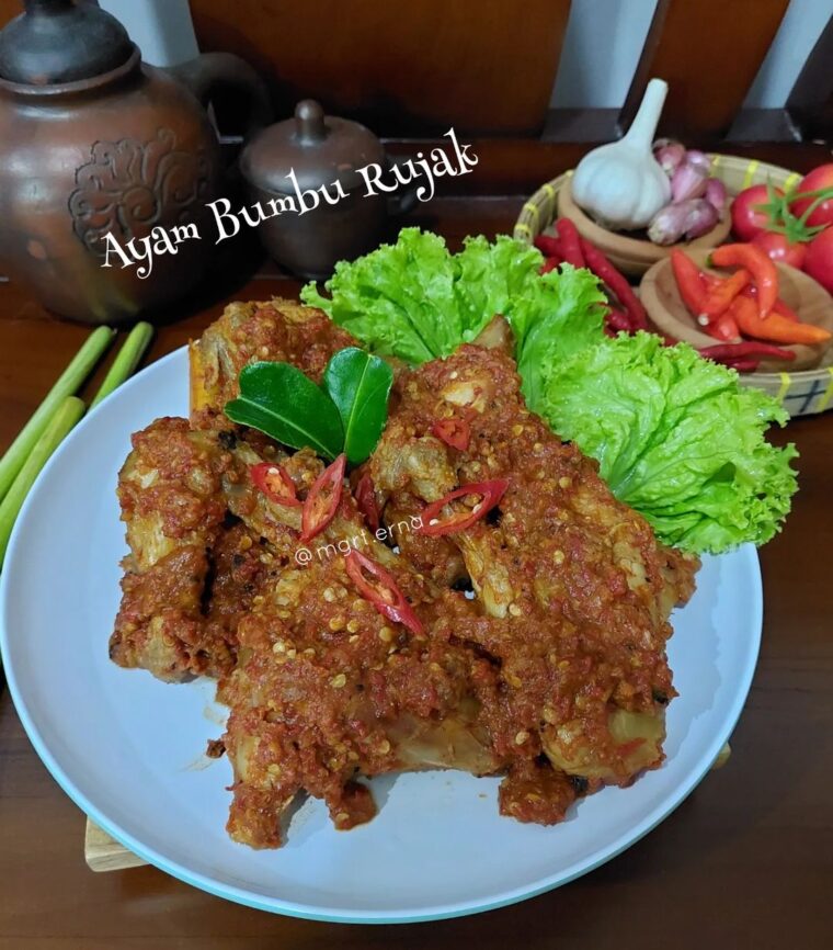 Resep Ayam Bumbu Rujak Dari mgrt.erna