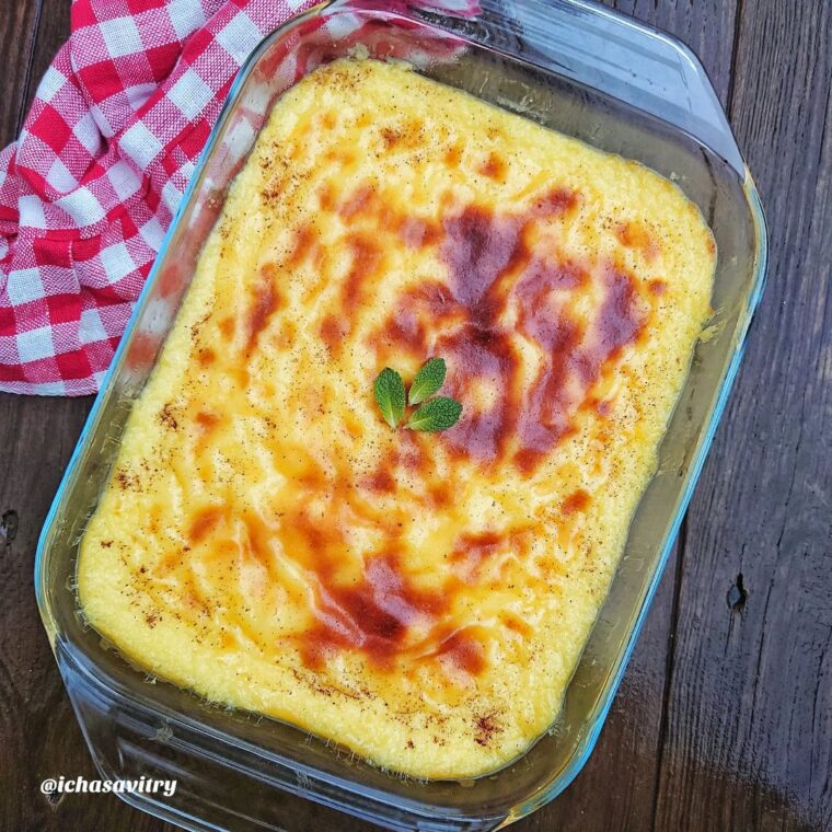 Resep Baked Milk Pudding Dari ichasavitry