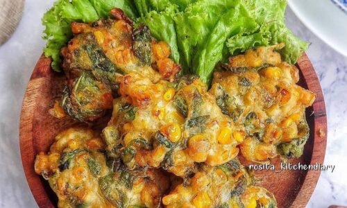 Bakwan Jagung Bayam