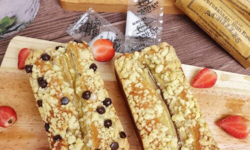 Banana Cake With Crumble