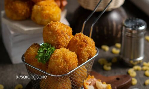 Bola Bola Makaroni - Camilan dari Sosis