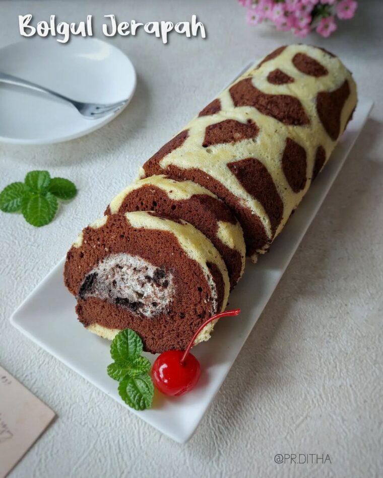 Resep Bolu Gulung Jerapah Dari pr.ditha