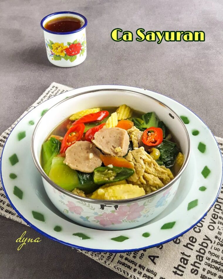 Resep Ca Sayuran Dari dapur_dyna