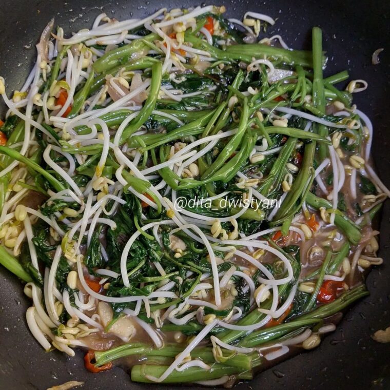 Resep Cah Toge Kangkung Dari dita_dwistyani