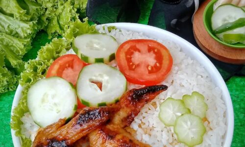 Chicken Wings Rice Bowl