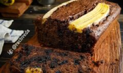 Resep Chocolate Banana Bread Dari rachveda