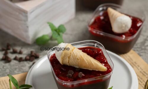 Coklat Puding Strawberry
