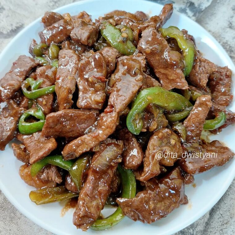 Resep Daging Saos Lada Hitam Dari dita_dwistyani