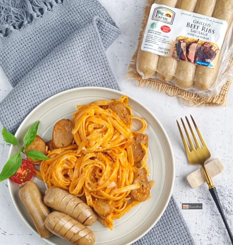 Resep Fettucine Bolognese With Beef Ribs Sausages Dari qiutin.kitchen