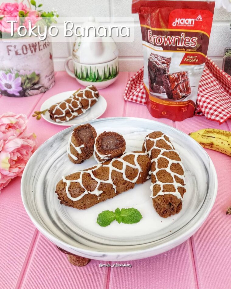 Resep Giraffe Tokyo Banana Dari rosita_kitchendiary