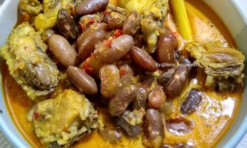 Gulai Ayam Kacang Merah