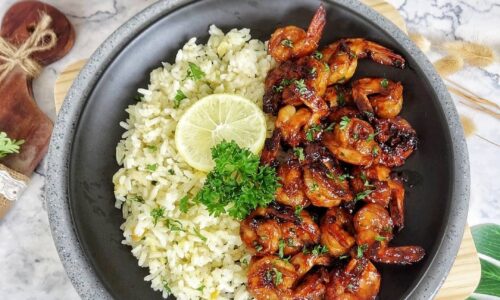 Honey Grilled Shrimp