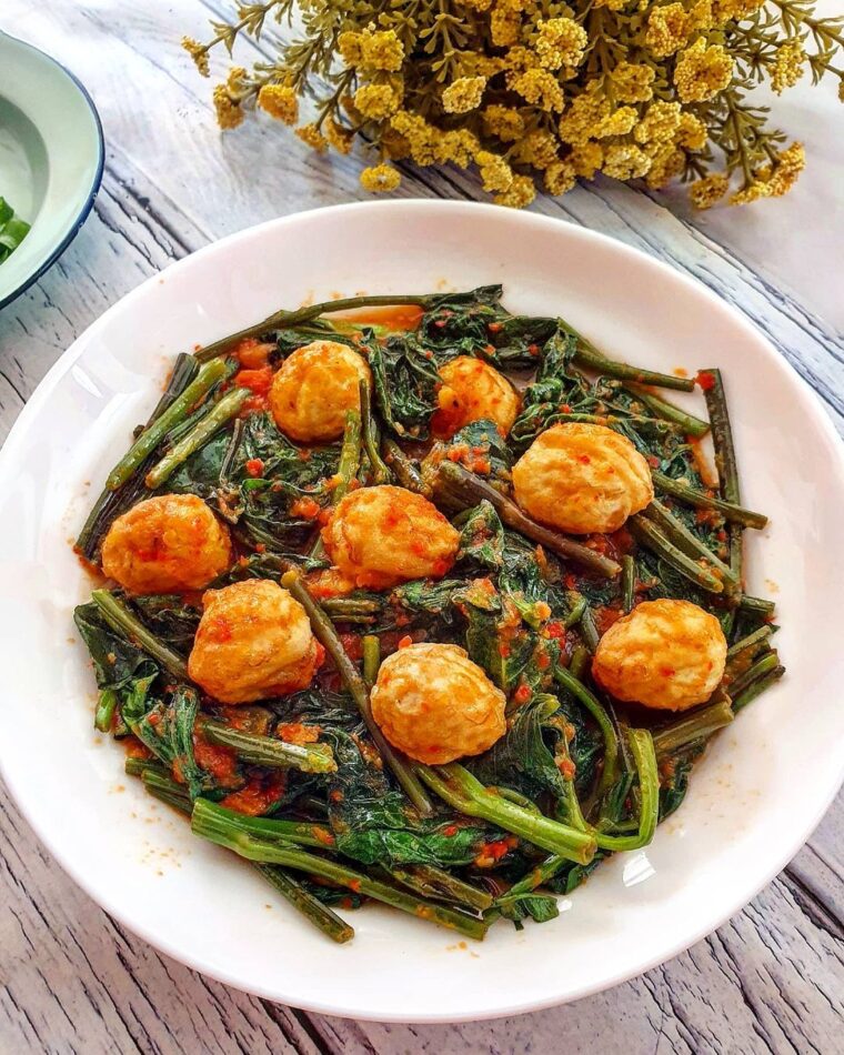 Resep Kangkung Rica Rica Telur Puyuh Dari yscooking