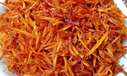 Kering Ubi Jalar Sambal - Masakan dari Ubi