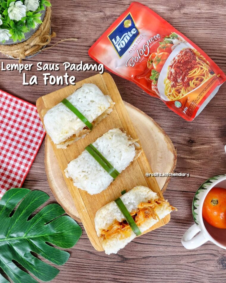 Resep Lemper Ayam Saus Padang Lafonte Dari rosita_kitchendiary