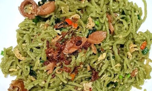 Mie Hijau Goreng