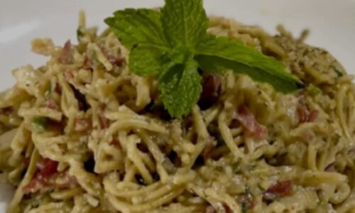 Mie Pesto
