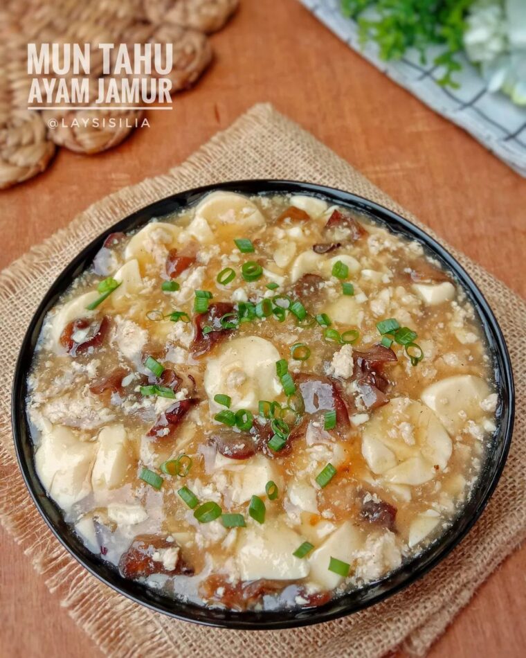 Resep Mun Tahu Ayam Jamur Dari laysisilia