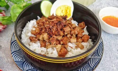Nasi Bakmoy Ayam Udang