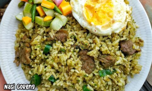 Nasi Goreng Sapi Cabe Ijo