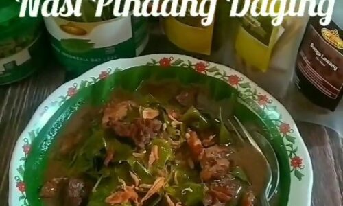Nasi Pindang Daging - Masakan dari Melinjo
