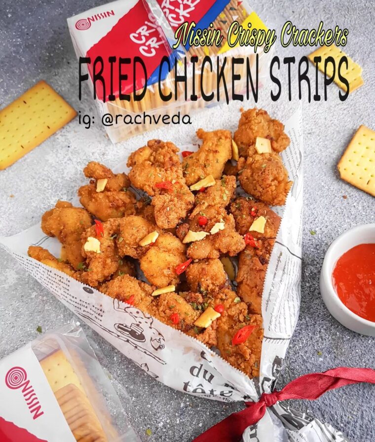 Resep Nissin Crispy Crackers Fried Chicken Strips Dari rachveda