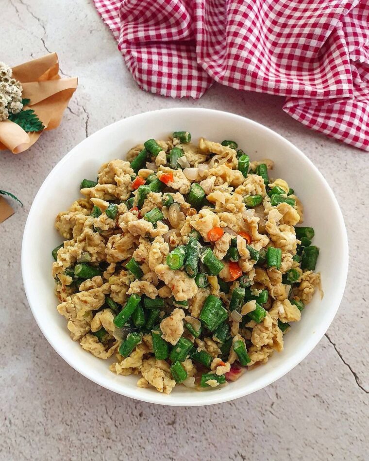 Resep Orak Arik Kacang Panjang Pedas Dari yscooking