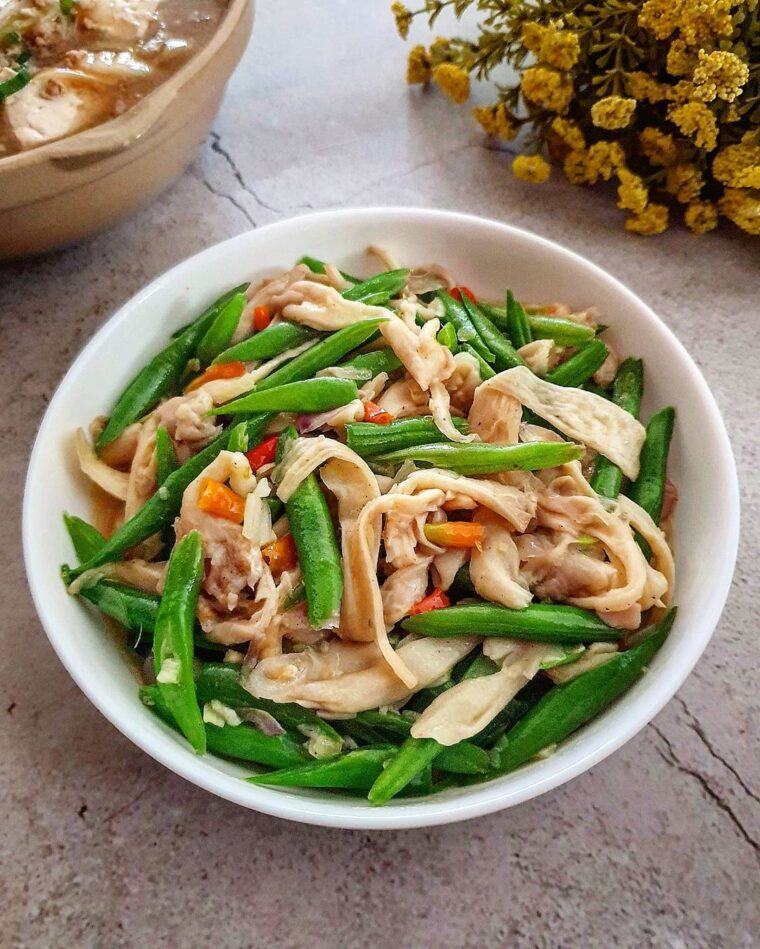 Resep Oseng Jamur Tiram Buncis Dari yscooking