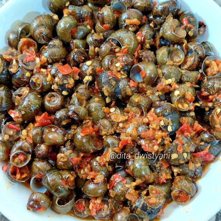 Resep Oseng Pedas Tutut Dari dita_dwistyani