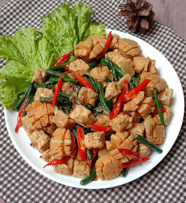 Resep Oseng Tempe Sosis Kacang Panjang Dari kina.nrl