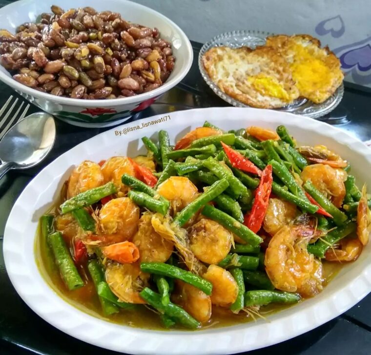 Resep Oseng Udang Kacang Panjang Dari lisna_lisnawati71