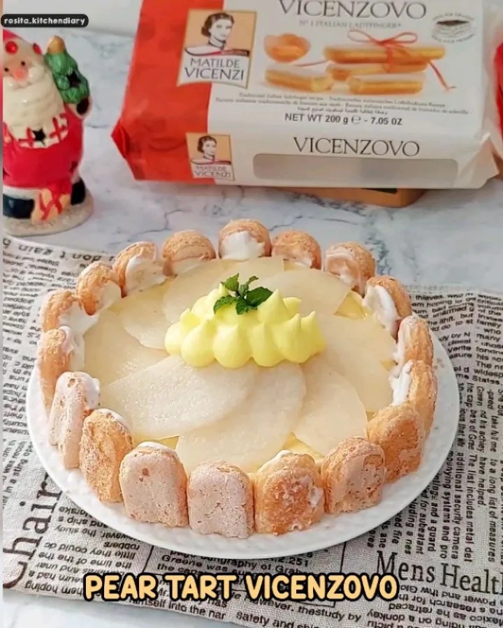 Resep Pear Tart Vicenzovo Dari rosita_kitchendiary