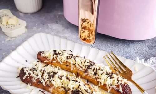 Pisang Bakar - Camilan dari Keju