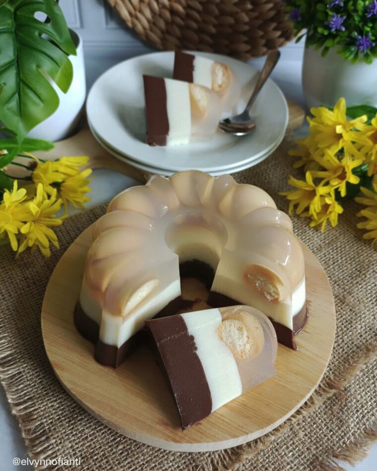 Resep Puding Biskuit Coklat Susu Dari elvynnofianti